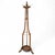 Antique Arts & Crafts Quarter Sawn Tiger Oak Hall Tree & Umbrella Stand, C. 1900 For Sale - Image 11 of 12
