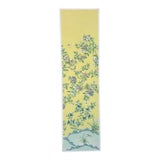 Huge Gracie Wallpaper Yellow Chinoiserie Botanical Painting Panel - 1 of 6 For Sale
