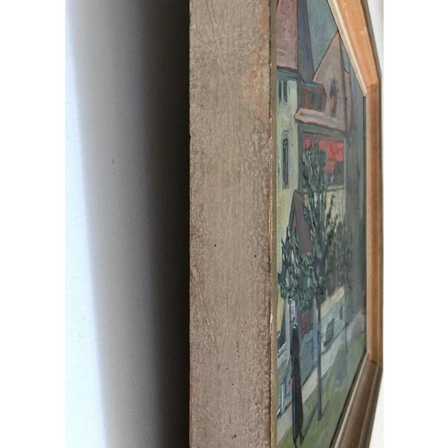 Alois Wittlin, L'appel à la Récréation au Pensionnat, 1951, Oil on Canvas, Framed For Sale - Image 8 of 10