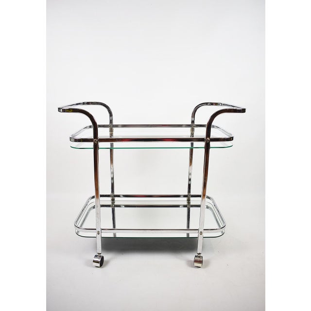 Vintage Mobile Bar Cart, 1980s, in Good conditions. Designed 1980 to 1989
