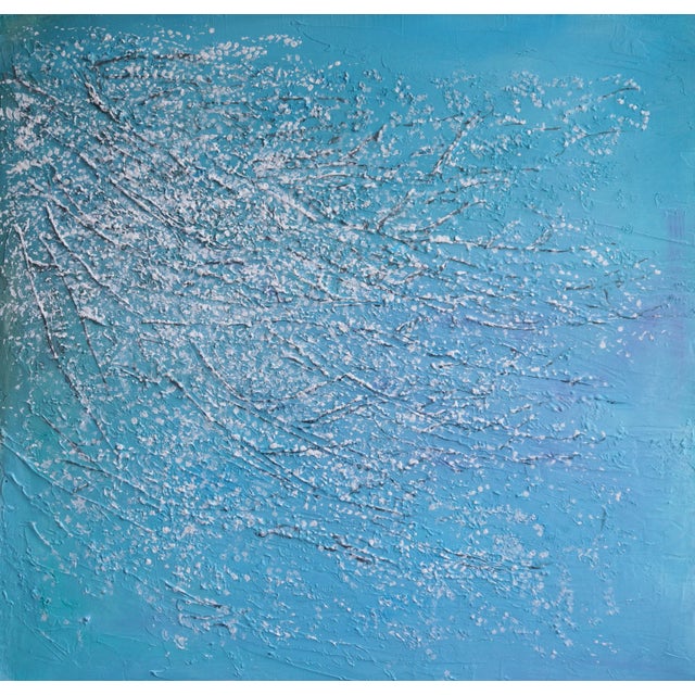 "Early Blossom" Contemporary Impressionist Oil Painting by Carolyn Miller For Sale