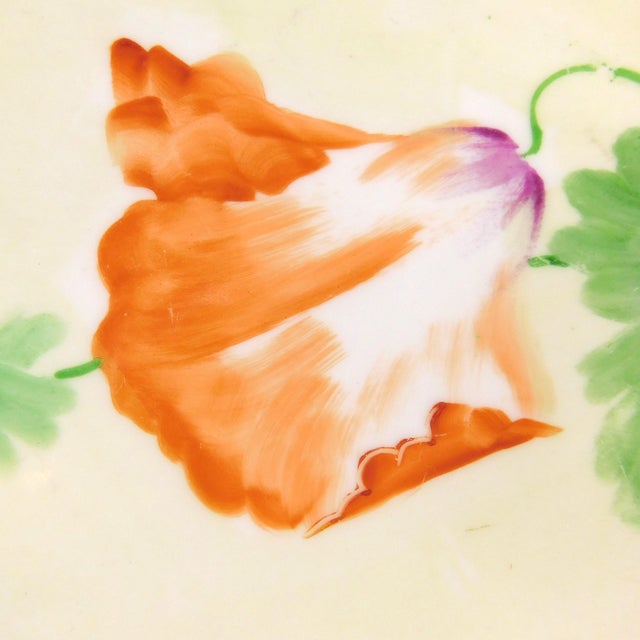 Late 19th Century Signed Hand Panted Richard Ginori Serving Tray For Sale - Image 5 of 9