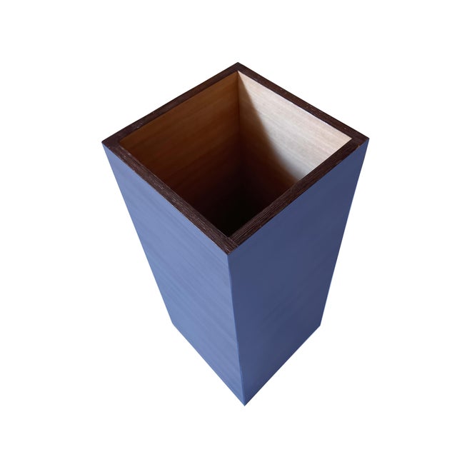 Plinto Blu Umbrella Stand by Pietro Meccani for Meccani Design For Sale - Image 6 of 6