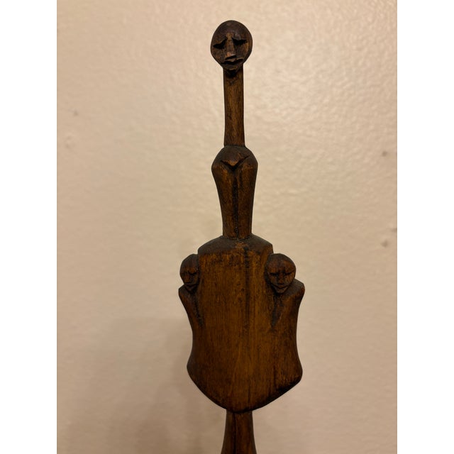 African Chieftain Ritual Stick From the Congo Region of Middle Africa. For Sale In Boise - Image 6 of 7