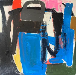 Sarah Trundle, Contemporary Abstract Painting, "Chosen Path"
