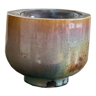 Double-Walled Ceramic Vase by Walther Zander for Walther Zander, 1970s For Sale