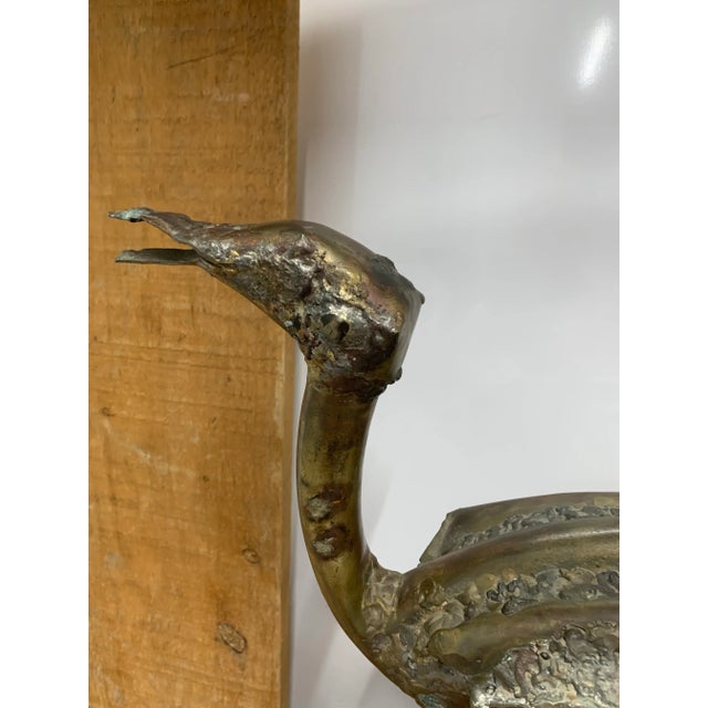 Vintage Abstract Bird Sculpture For Sale In Dallas - Image 6 of 9