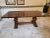 Ralph Lauren Vintage dining table. The Ralph Lauren beloved "Polo" design table has the original finish. It is made of...