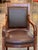 Pair of 19th Century French Fauteuils With Leather Upholstery For Sale - Image 4 of 10