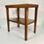 1930 Vintage Boho Chic Art Deco Wood Side Table, 2 Tier. For Sale - Image 6 of 16