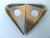 Mid-Century Modern Retro Mid-Century Satin Chrome Door Plates - a Pair For Sale - Image 3 of 3