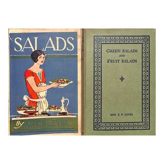 "Green Salads and Fruit Salads: Including Salad Dressings and Recipes for Salad Vinegars" Leyel, Mrs. c.f. For Sale