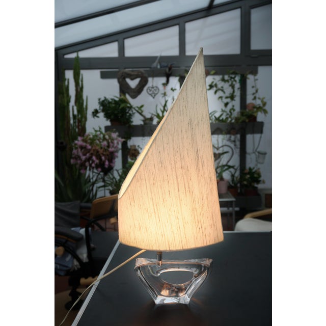 Vintage Sailboat Desk Lamp by Daum Studio, 1950s For Sale - Image 9 of 9