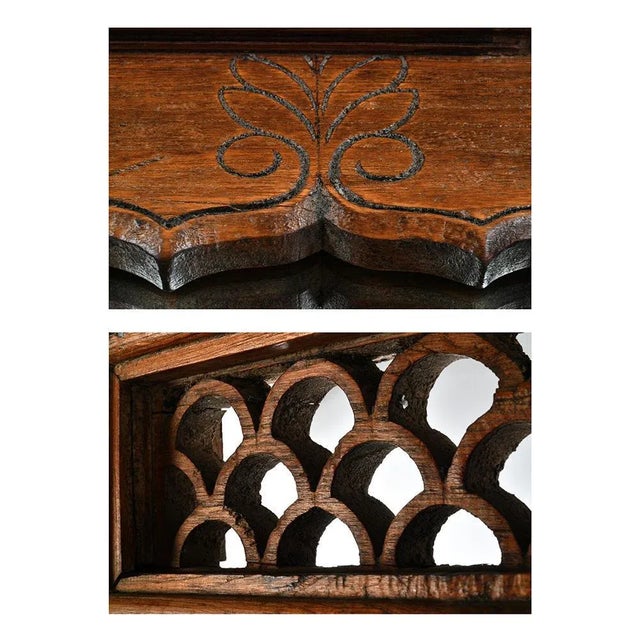 Wooden Mirror For Sale - Image 5 of 7