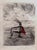 Dali Faust Chevalier a Genou Hand Signed Etching Dali Archives Certified For Sale
