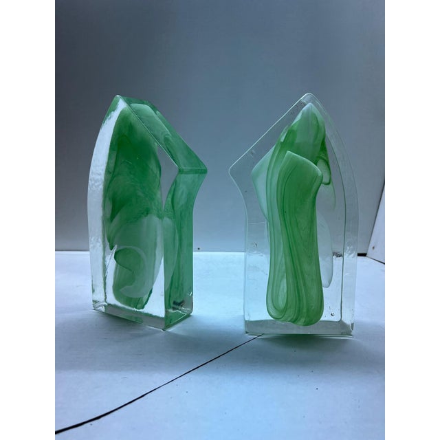 Sculptures in Murano Glass, Italy, 1990s, Set of 2 For Sale - Image 9 of 11