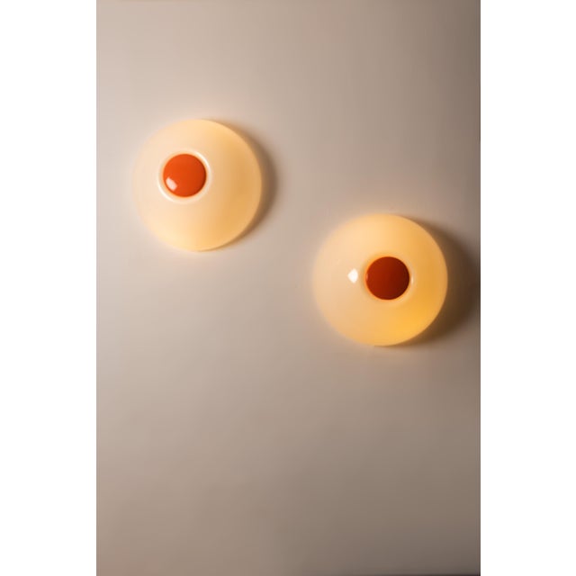 Mushroom Wall Lights by Elio Martinelli, Italy, 1970s, Set of 2 For Sale - Image 6 of 10