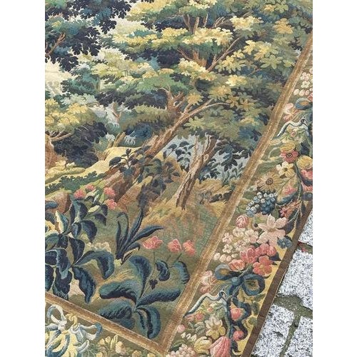 Mid-Century French Aubusson Style Jacquard Halluin Tapestry, 1960s For Sale - Image 6 of 18