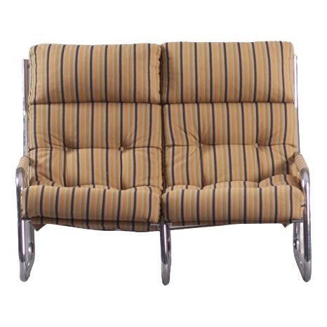 Mid-Century Modern Sofa by Gillis Lundgren for Ikea, 1970s For Sale