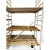 1920s Antique Vintage Belgian Bakery Rack Cart With Wheels For Sale - Image 5 of 6
