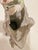 Set of 2 Antique Paulux Occupied Japan Bisque Figurine Vases Victorian Couple 1950s For Sale - Image 11 of 12