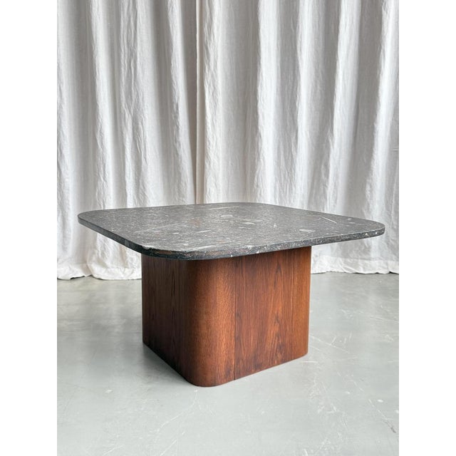 Mid-Century Modern Fossil Stone Coffee Table by Heinz Lilienthal, Germany, 1970s For Sale - Image 16 of 16