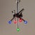 1970s Space Age Chandelier from Targetti Sankey, Italy, 1970s For Sale - Image 5 of 11