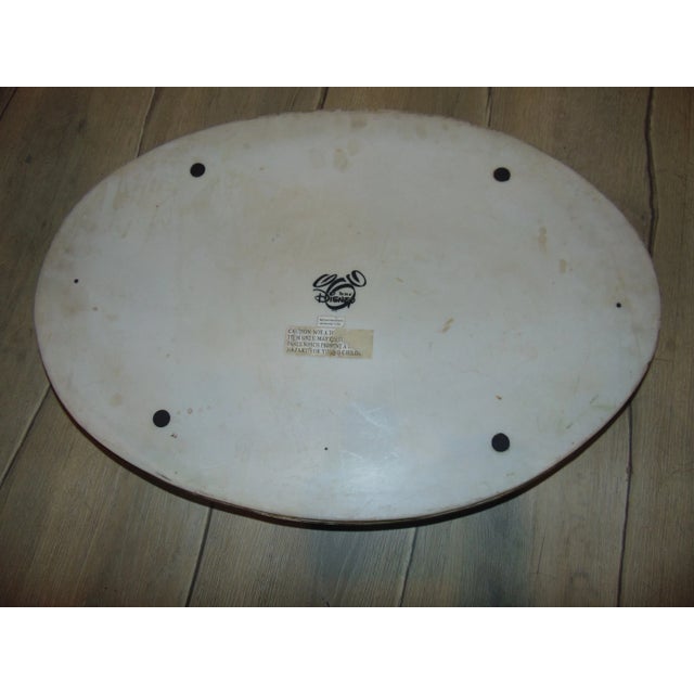 1990s Walt Disney Beauty and the Beast Plate, 1990s For Sale - Image 5 of 7