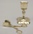 Queen Anne Antique Queen Anne Period Brass Candle Snuffer For Sale - Image 3 of 6