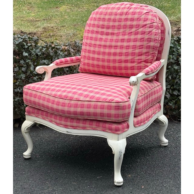 1990s Late 20th Century Brandy Wine Designs/Calico Corners French Country Chairs - A Pair For Sale - Image 5 of 12