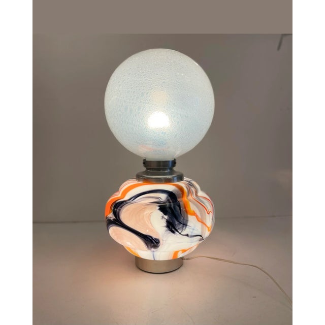 Vintage Murano Table Lamp, 1960s For Sale - Image 11 of 18