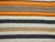 Vintage American Southwestern Serape Kilim, Handwoven Stripe Pattern, Ivory & Tan, 5x8 For Sale - Image 15 of 18
