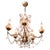 Glass Vintage Art Deco Pink Venetian Chandelier, 1920 For Sale - Image 7 of 7
