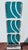 Plastic Vintage David Muniz 29" Lucite Art Sculpture Turquoise Blue & Clear Signed '02 For Sale - Image 7 of 16