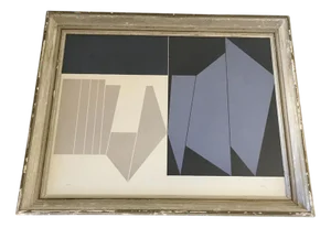 Gualtiero Nativi, Abstract Composition, Print on Paper, 1960