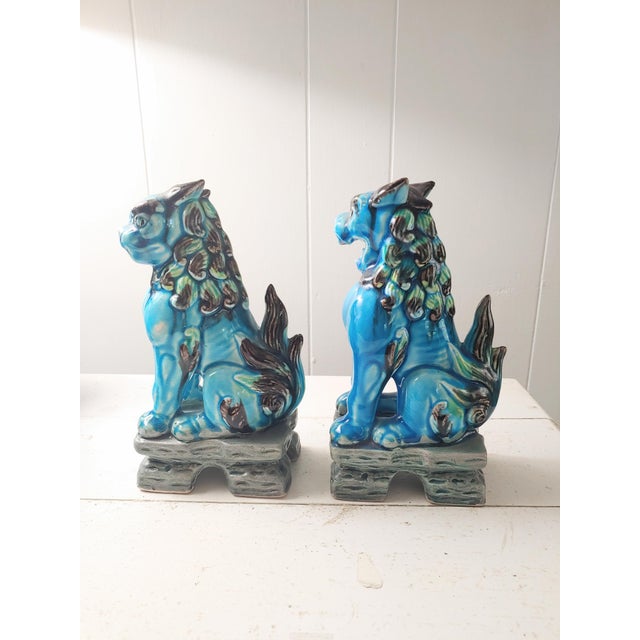 Mid 20th Century Foo Dogs Made in Japan, a Pair For Sale - Image 4 of 8
