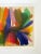 Yellow Morris Louis Modernist Lithograph Print Abstract Expressionist Museum Poster " Point of Tranquility " 1959-60 For Sale - Image 8 of 12