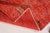 1960s Mid-Century Rug Art Deco Style Red and Black Geometric Pattern For Sale In New York - Image 6 of 6