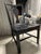 2010s Ethan Allen Maddox Dining Chairs in Charcoal Finish- Set of 4 For Sale - Image 5 of 12