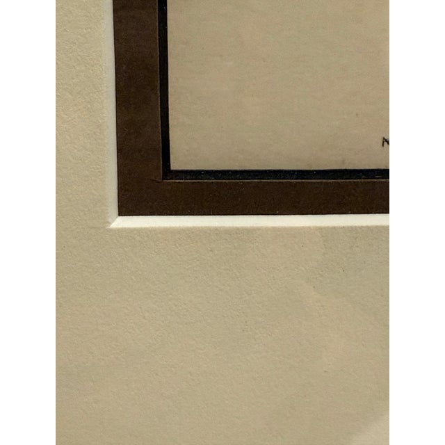 Printmaking Materials 1860s Hand-Colored McKenney & Hall Lithograph "A-Na-Cam-E-Gish-Ca" – Turtle and Cra For Sale - Image 7 of 12