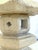 White Vintage Cast Stone Asian Style Garden Pagoda Symbolizing the Path to Enlightenment For Sale - Image 8 of 12