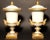 Metal Antique Vases in Paris Porcelain, 1830, Set of 2 For Sale - Image 7 of 7