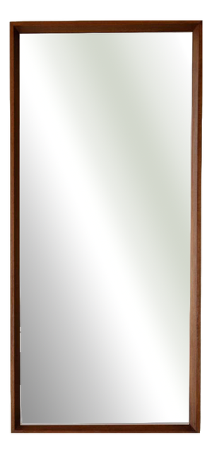 Vintage Danish Wall Mirror in Teak, 1960s