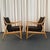 Finn Juhl 1980s Pair of Mid-Century Modern Finn Juhl Model 45 Style Open Armchairs For Sale - Image 4 of 12