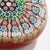 Mid-Century Modernist Hand-Blown Murano Glass Millefiori Paperweight For Sale - Image 9 of 9