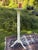 Tall Distressed Wood Claw Foot Painted Pedestal Plant Stand For Sale - Image 15 of 18