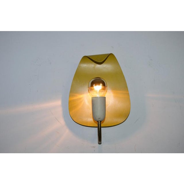 Metal Mid-Century Modern Sputnik Wall Lamp, Germany, 1960s For Sale - Image 7 of 11