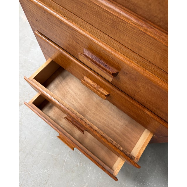 Vintage Oak Bonnetière, 1950s For Sale - Image 13 of 15