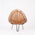 Rattan Chairs, Pouf and Mirror attributed to Janine Abraham & Dirk Jan Rol, 1960s, Set of 4 For Sale - Image 17 of 18