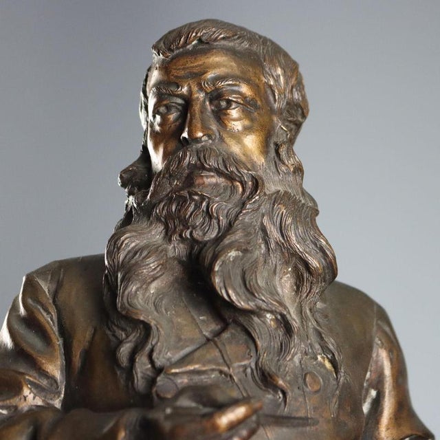 Bronze Painter Figurine by Vincenzo Gemito For Sale - Image 3 of 12